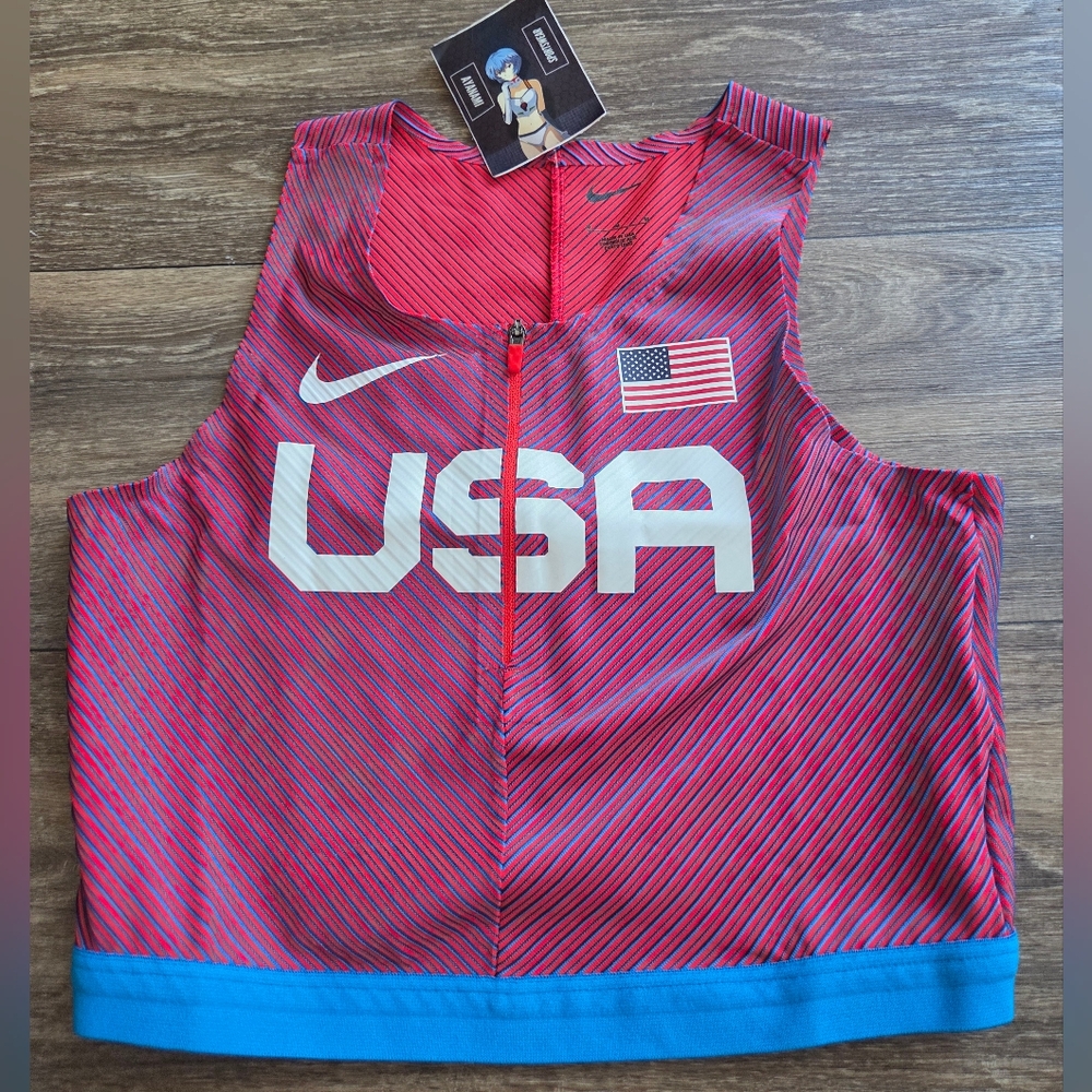 Nike Team USA Pro Elite Track and Field Crop Top